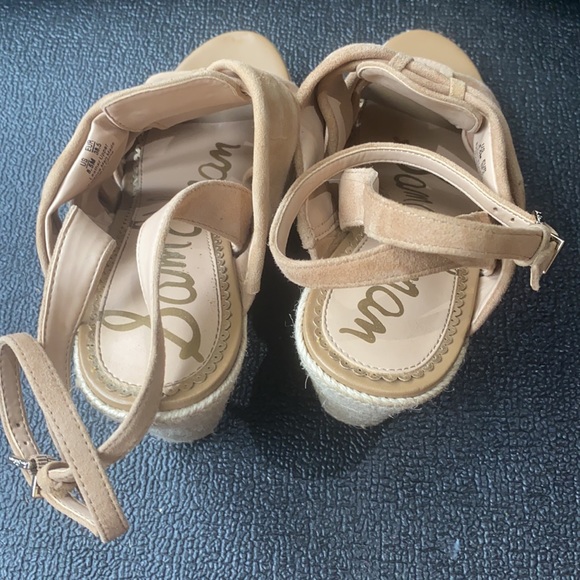 Sam Edelman wedge heels with ankle strap - Picture 3 of 7